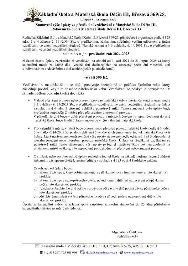 Změna v&yacute;&scaron;e &uacute;platy od z&aacute;ř&iacute; 2024