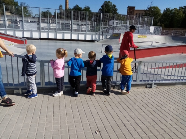 N&aacute;v&scaron;těva skate parku